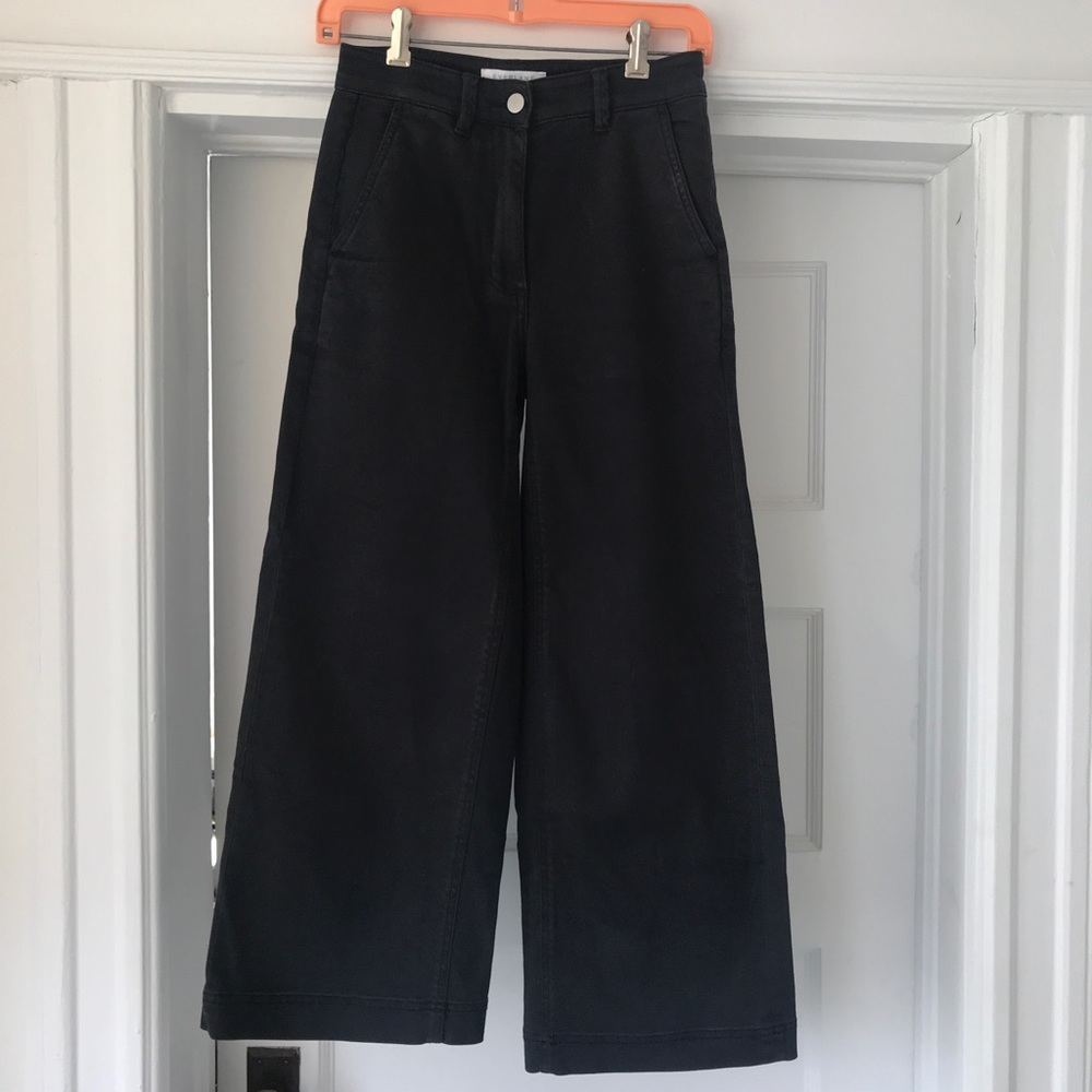 Everlane wide-leg crop pant